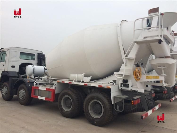 HOWO 8X4 Rear Discharging Cement Concrete Mixer Truck HOWO Truck Price