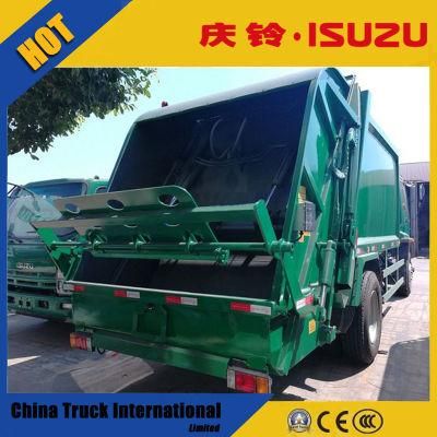 Isuzu 12cbm Fvr 4X2 6 Wheeler 241 HP Garbage Compactor Truck