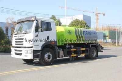FAW LHD 10 Cubic 10m3 10000 Litres 10ton Water Transport Truck