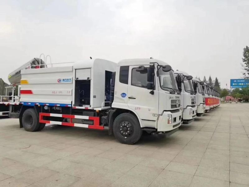 Dongfeng Tianjin Kingrun 4X2type Cummins Engine Disinfectant Truck Multifunction Dust Suppression Vehicle