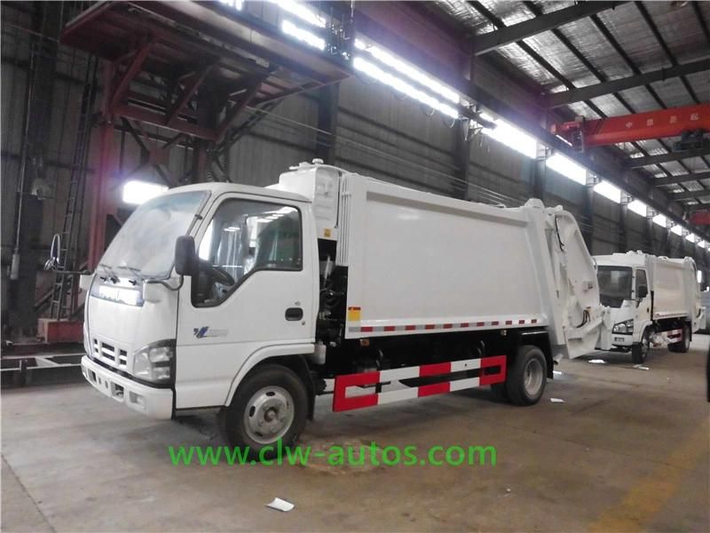 Hotsale China Isuzu 4X2 Euro V 6000 Liters 6cbm Compactor Garbage Truck for Southeast Asia