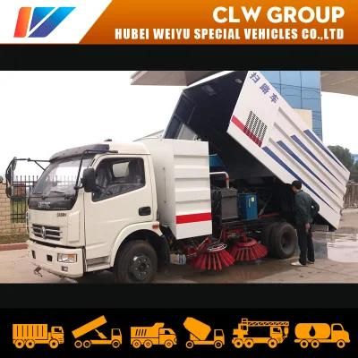 Major City Road High Pressure Front Washing 8000L Dongfeng 8ton Street Sweep Truck