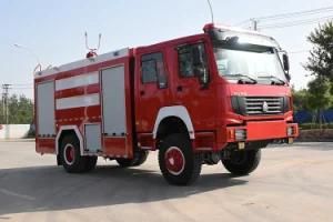 HOWO Water and Foam Fire Fighting Truck 10-12m3