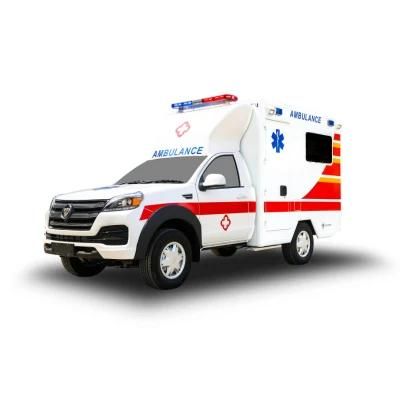 Foton 4X4 Ambulance Vehicle Emergency Monitoring Emergency Medical Hospital Ambulance Car Price for Sale