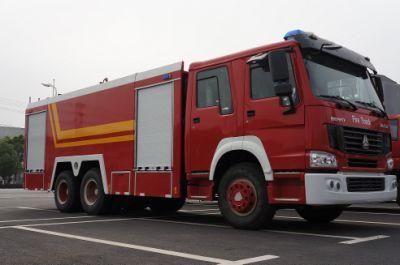 2015 Hot Sale Sinotruk 6*4 HOWO Foam Fire Truck