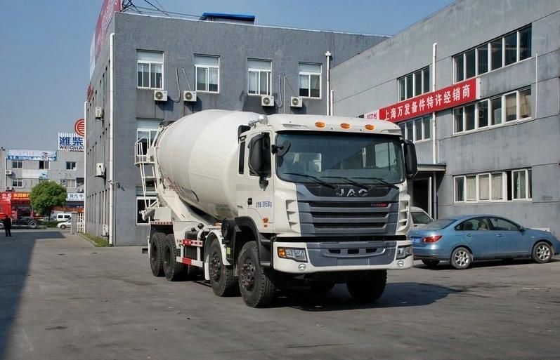 JAC 12cbm 16cbm 375HP 8X4 Concrete Mixer Truck for Sale