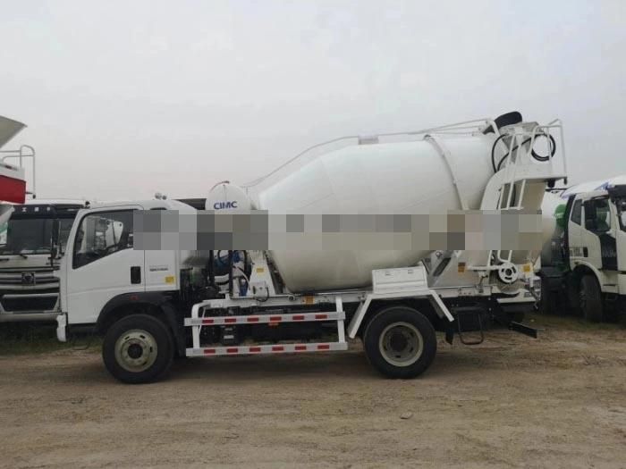 Good Price Sinotruk HOWO 7cbm/8cbm/9cbm 4*2 Construction Mixing Vehicles 7000L/8000L/9000liters Mobile Cement Concrete Mixer Truck on Sale