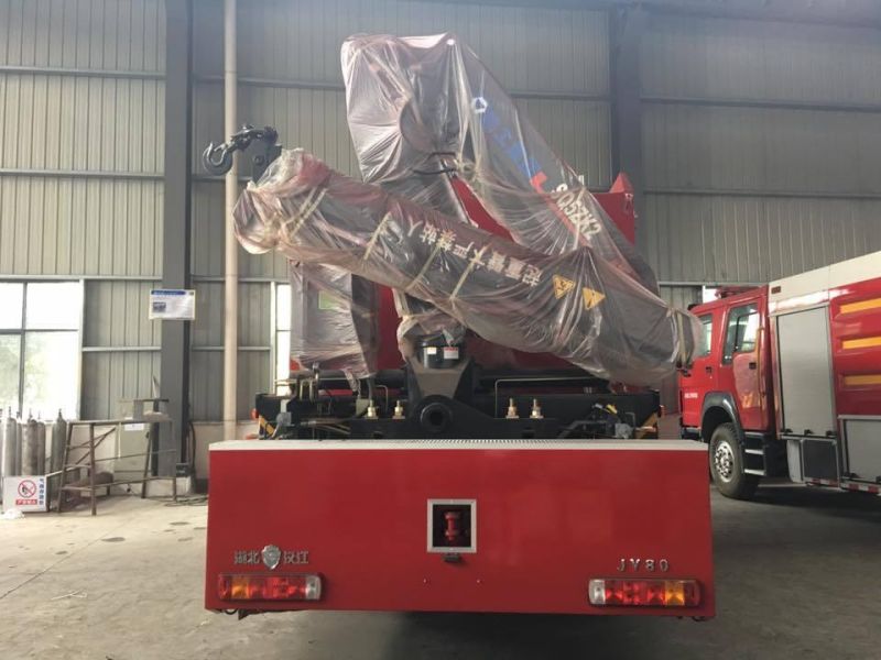 4*2 Fire Fighting Truck Crane Rescue Fire Truck with Crane