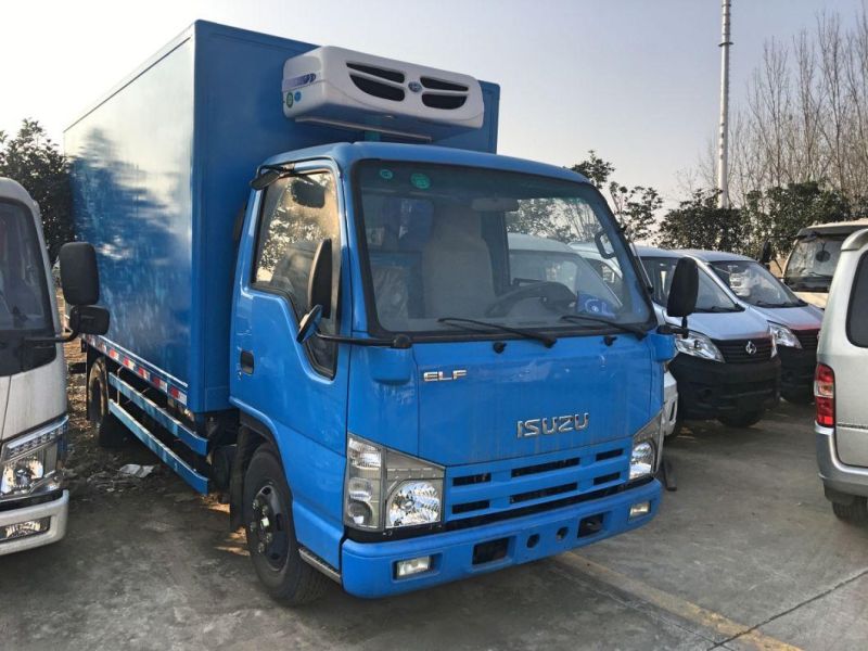 Isuzu 100p Double Row 3tons 4tons 5tons Van Truck for Sale