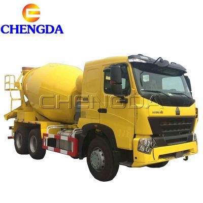 Sinotruk HOWO A7 6X4 8 Cubic Meters Used Concrete Mixer Truck