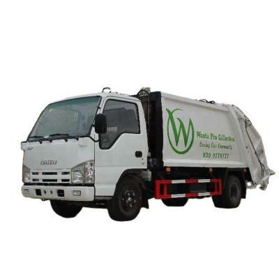Japan Brand Small Isuzu 3m3 Compactor Garbage Truck