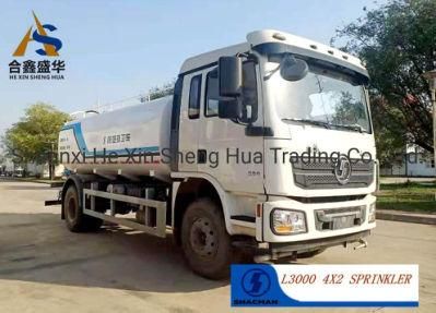 Shacman 4X2 9000 Liters Water Tank Truck in Uganda