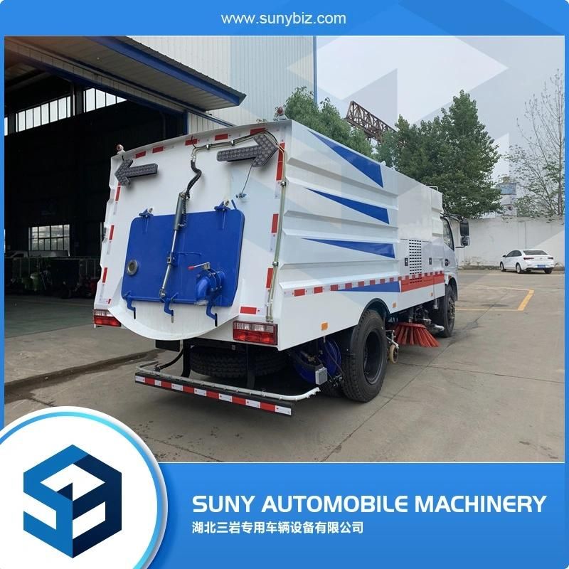 High Quality 10cbm 6 Wheeler Vacuum Road Sweeper Cleaning Truck for Sale