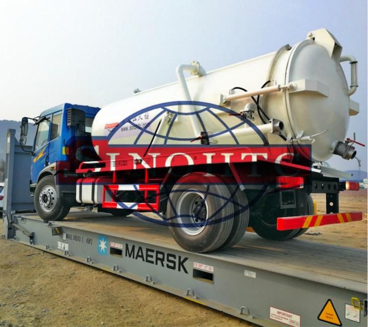 10m3 sewage suction truck/ 4X2 sewage vacuum suction truck