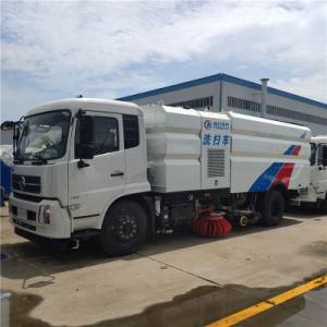 12 Tons High Pressure Flushing Runway Sweeper Truck