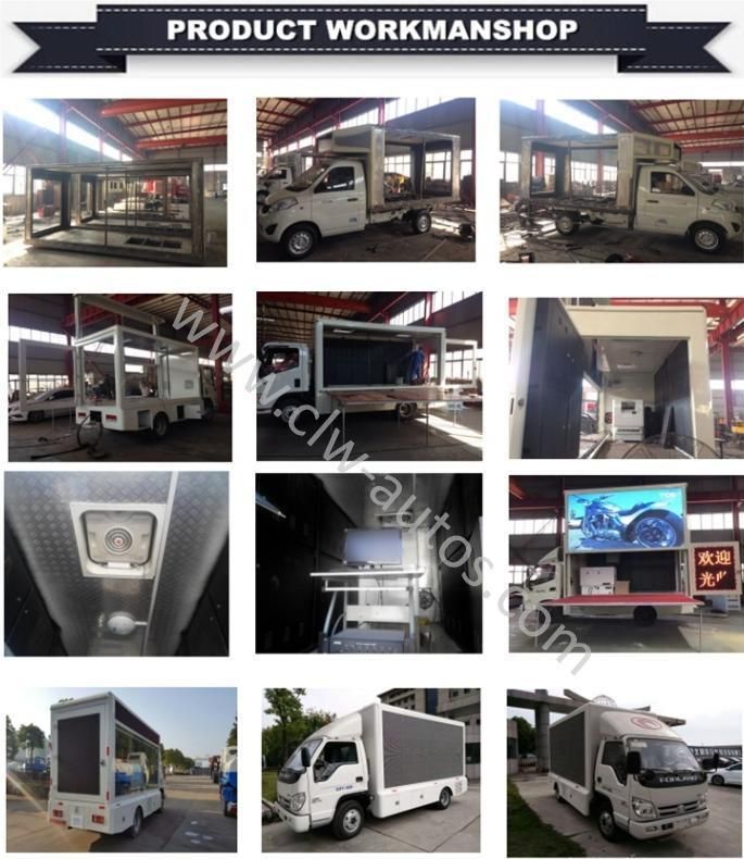 Dongfeng LED P4 P5 P6 Outdoor Advertising Trucks LED Billboard Truck Semi-Trailer for Road Show for Africa Middle East Southeast Asia South America