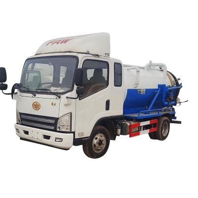 Factory direct Vacuum Fecal Sewage Suction Tanker Trucks