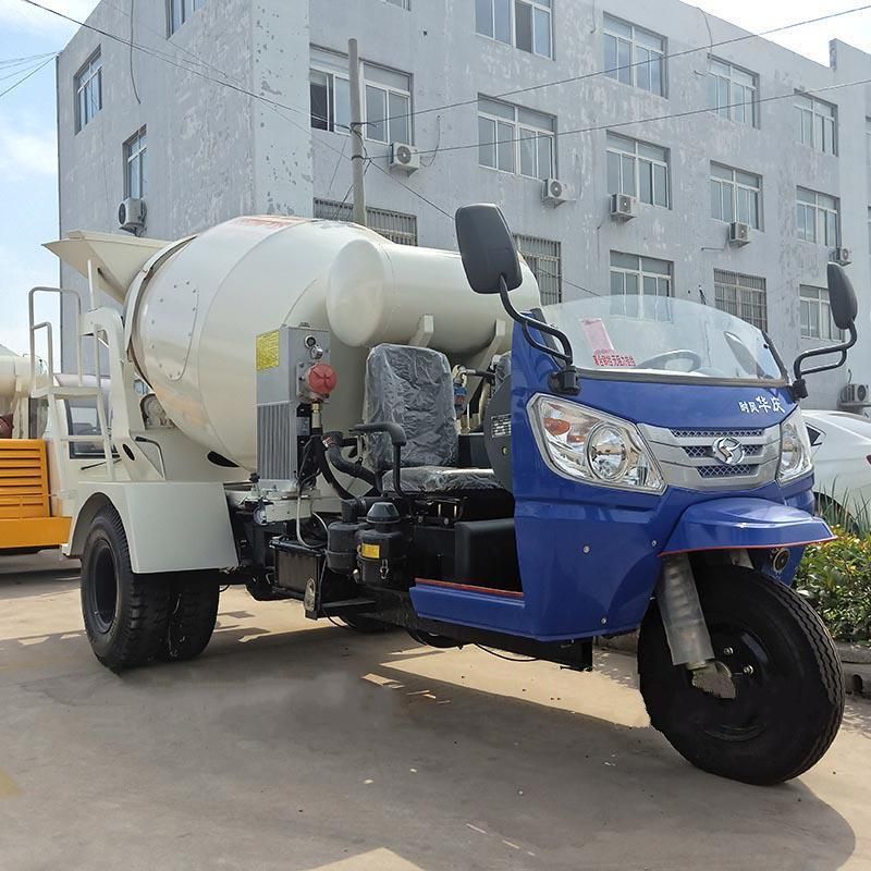 Dongfeng 2cbm Concrete Mixer Three Wheeler Vehicle