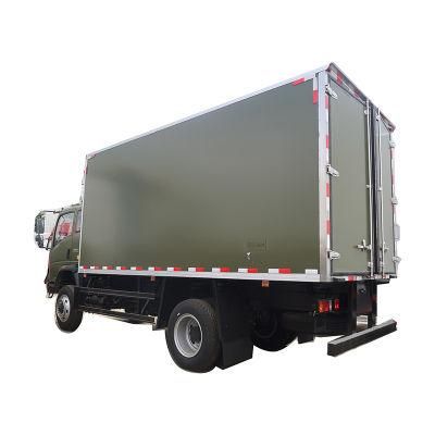 HOWO 4X4 4X2 5tons 8tons 10tons Freezer Cargo Van Frozen Meat and Fish Delivery -18 Refrigerator Truck