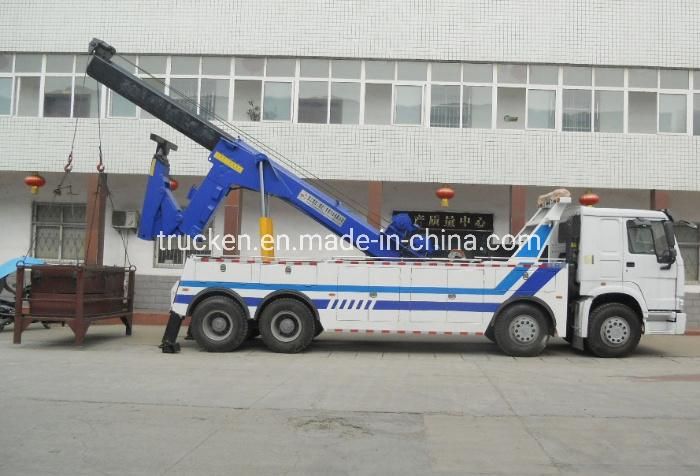 20ton Under Lift Towing 30ton Crane Lifting Bus Camion Saving Shacman 25ton Heavy Duty Towing Truck