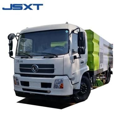 Dongfeng 4X2 Road Sweeper Truck 14 Cbm Dust Cleaning Machine Street