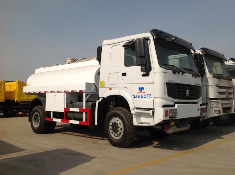 4X2 HOWO Oil Tanker Truck for 190HP