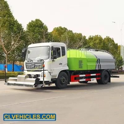 Dongfeng 6 Wheels 210HP Water Jetting Truck 15000L Road Washing Truck