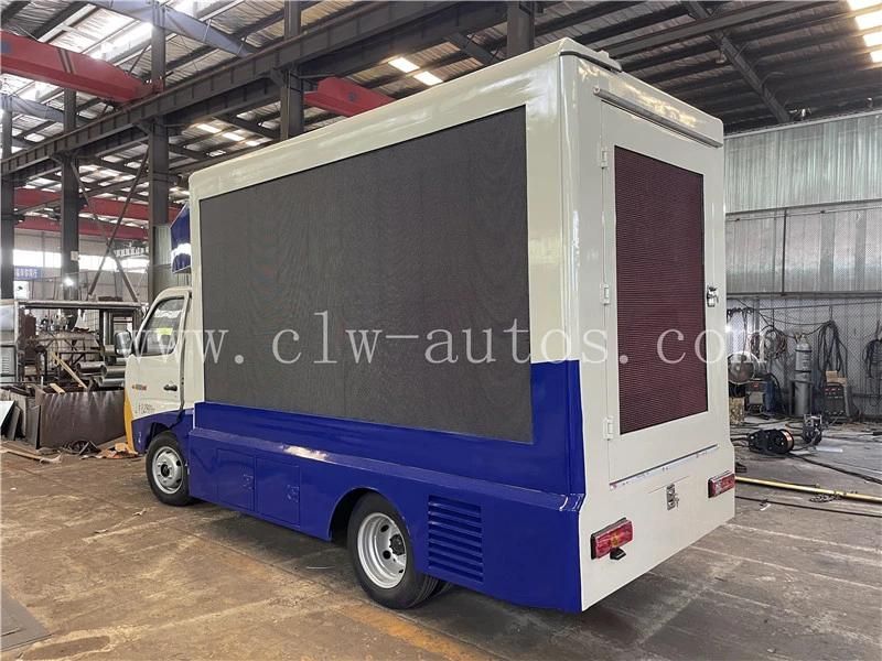 Foton Xiangling M1 4X2 Single Screen Lift LED Advertising Truck Mobile LED Billboard for Roadshow