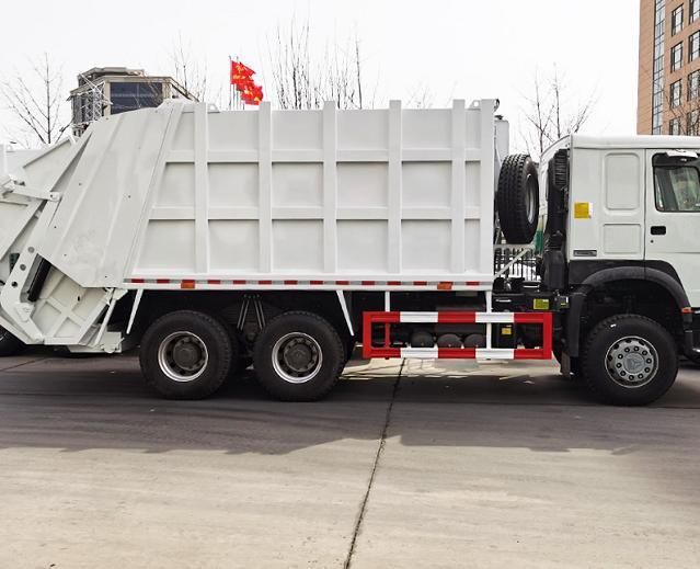 HOWO 6X4 Container Waste Collect Garbage Compactor Truck Hot Sale