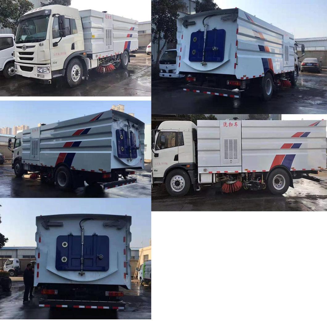 FAW Runway Street Highway Airport Road Sweeper Sweeping Cleaning Truck