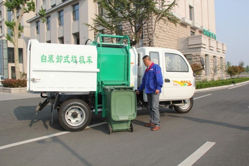 WAW Garbage Tricycle with Hydraulic Lifter