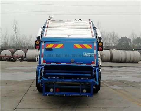 Aerosun EV 10cbm Cgj5128zyseqbev Back-Loaded Garbage Compactor Truck