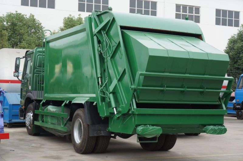 10cbm 12cbm Trash Compression Lorry for Africa