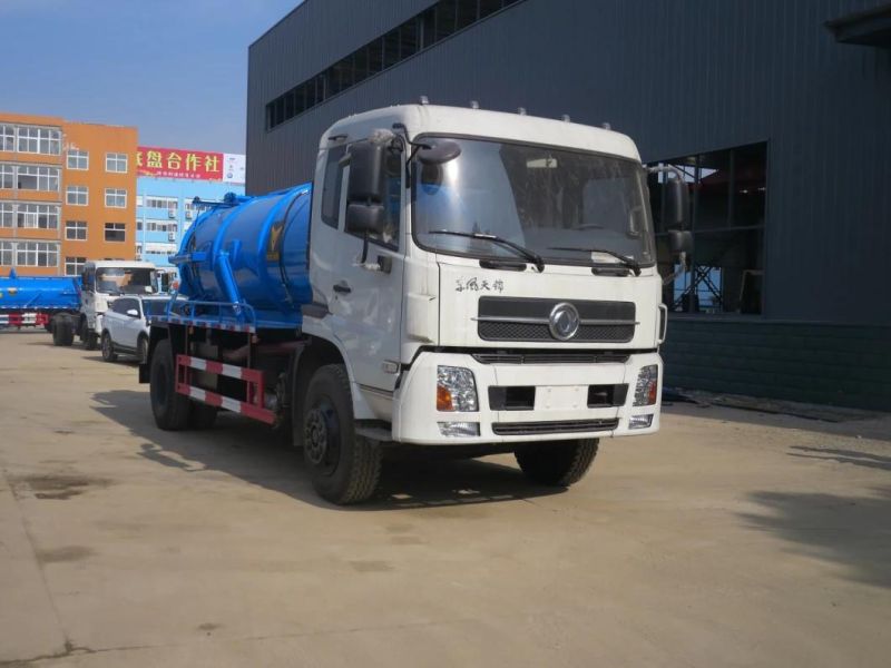 4X2 6X4 Vacuum Sewage Suction Truck