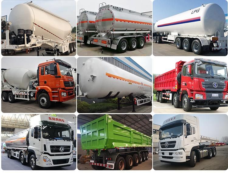 Donfeng/Sinotruck/Shacman Chassis 3cbm/8cbm/12cbm Tank 4X2/6X4/8X4 Drive Concrete Mixer Truck