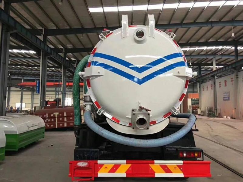 4*2 Vacuum Cleaner Truck Sewage Disposal Truck Sewage Suction Truck