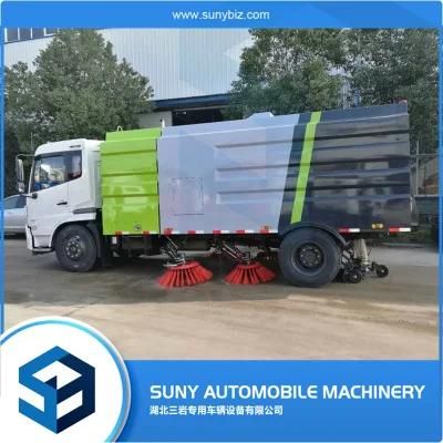 China Small 4X2 Road Sweeper Vacuum Dust Collection Truck 5.5m3 Sweeper Truck