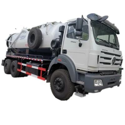 North Benz 6X6 Sewage Vacuum Truck / Septic / Tanker Truck 16cbm.