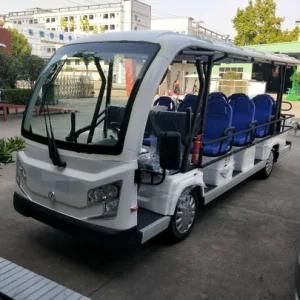 Customized Design 15 Seater Sightseeing Car with Bus Seat