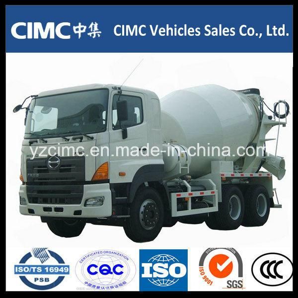 Japan Hino 700 6X4 Concrete Mixer Truck Cimc Drum 10m3 P11c-Uj