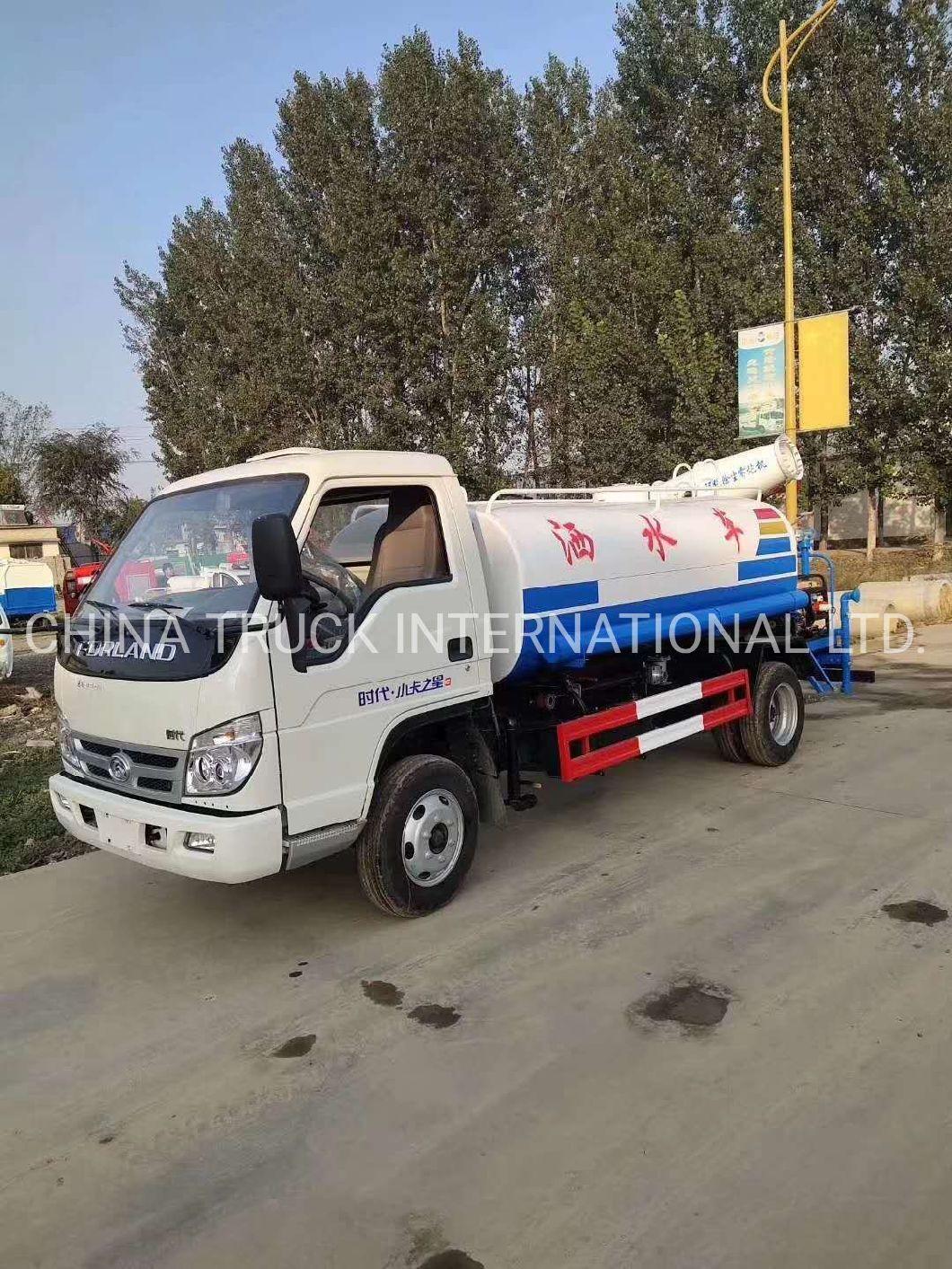 Stock New Truck with Disinfect Spray Water Tank Truck