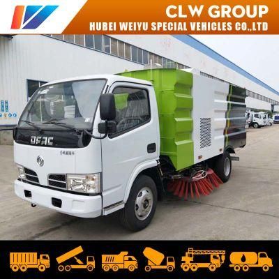 Dongfeng 4X2 4cbm Road Sweeping Machine Vacuum Cleaner Truck Road Sweeper Truck