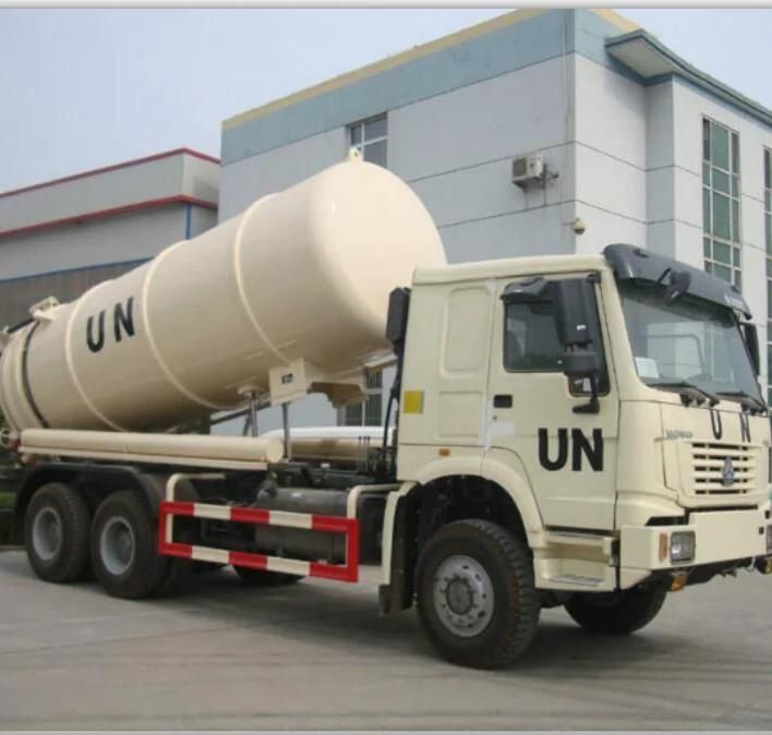 Factory Price Sinotruk HOWO 14000liters Vacuum Sewage Suction Tanker Truck for Sale