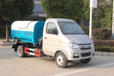 Changan Mini Garbage Truck Hook Lift Garbage Truck