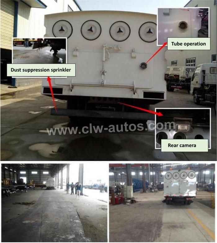 8m3 Dust Collection Cleaning Equipment Sweeper Truck From Chengli Factory