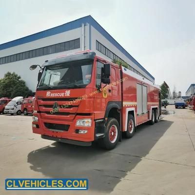 Sinotruk HOWO 8000L Fire Truck Water and Foam Fire Fighting Truck