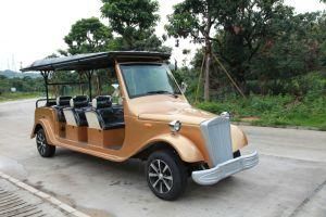 Battery Power 6 Person Electric Classic Sightseeing Car