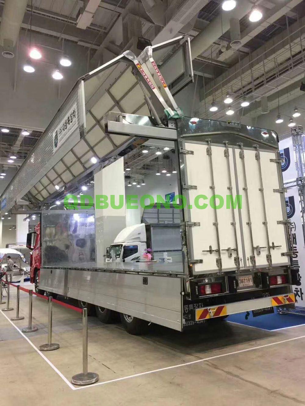 Customized Hot Sale CKD Aluminum Winging Opening Truck Body for Fuso Mitsubishi Nissan Man Truck