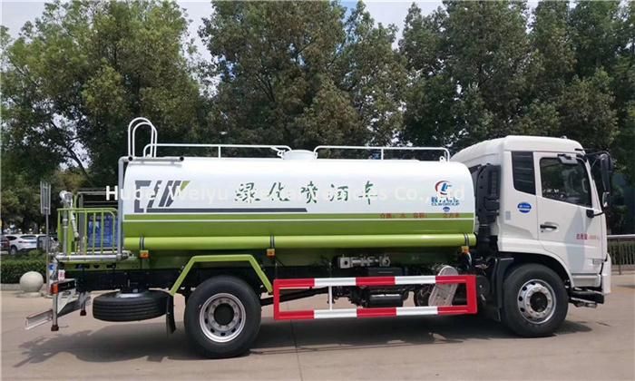 Dongfeng Water Tanker Wagon 12000L 12tons Water Bowser Truck