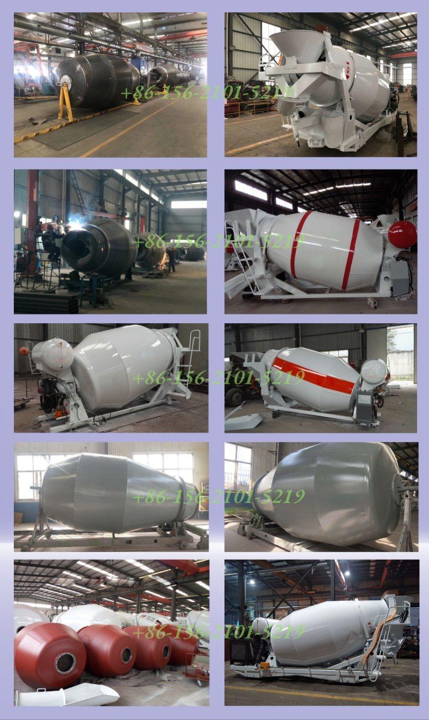 Bueno Brand Material Cement Concrete Mixer Drum for Mitsubishi Nissan Hino Concrete Mixer Truck Chassis